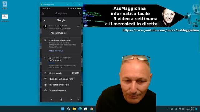 11A Come funziona e come attivare Google Foto sullo smartphone | Daniele Castelletti | AssMaggiolin смотреть онлайн