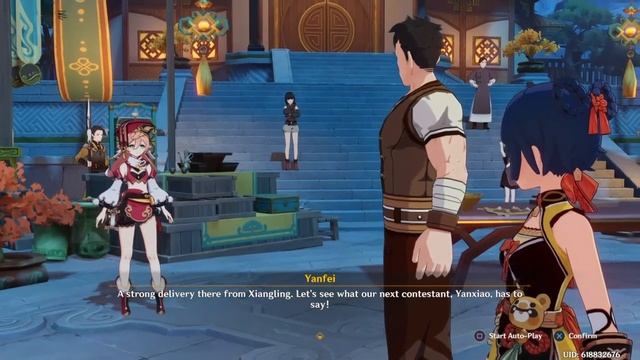 Genshin Impact Moonchase festival Masterful Chefs Finals Xiangling vs Smiley Yanxiao смотреть онлайн