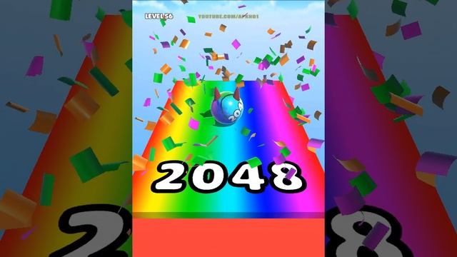 Ball Run 2048 VS Ball Merge 2048 Android iOS Gameplay Level 971-980 смотреть онлайн