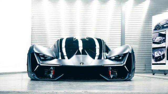 The Lamborghini Terzo Millennio Fantastic EV Supercar Concept смотреть онлайн