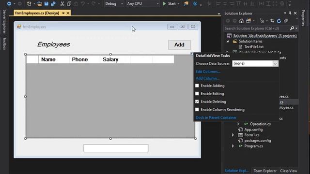 13_ Using Commander for Savving data and Populate DataGridView смотреть онлайн