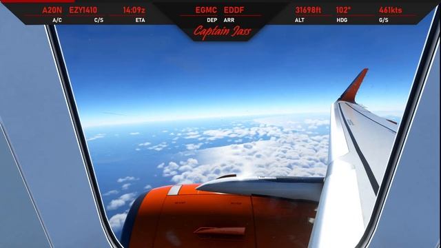 [MSFS 2020] Airbus A32NX - Southend to Frankfurt | Full Flight | GTX 1070Ti смотреть онлайн