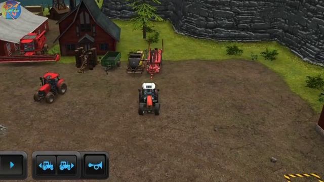 Tractor Simulator Android Game / Farming Simulator 16 / Combined Tractors Warking / RJ Android Game смотреть онлайн