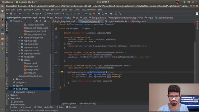 Jetpack Navigation Component #07 - Feature De Login E Controle De Estado C/ Sealed Class  - Parte 0
