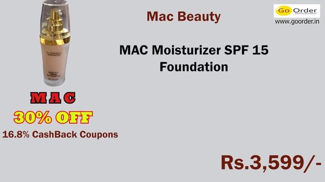 MAC MOISTURISER SPF 15 FOUNDATION смотреть онлайн