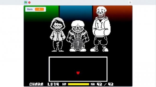 Bad Time Trio simulator ! 0.8 ,CHARACTER SELECT (WIP) on Scratch