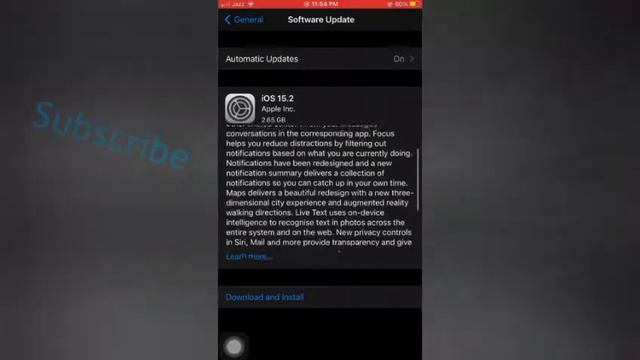 Iphone 7 Plus Got ios 15.2 Update смотреть онлайн