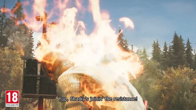 Far Cry 5: Sharky Boshaw – Gun For Hire | Character Spotlight смотреть онлайн