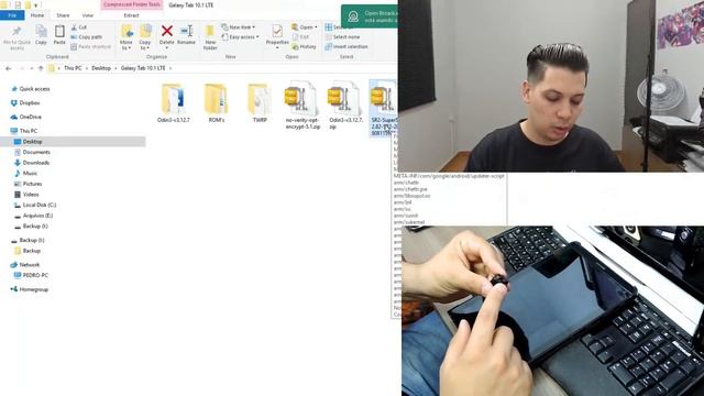 Galaxy Tab A 2016 SM-P585 ☠ Como fazer Root Android 6.0 Marshmallow - Conserta Eu Sou Android #4 смотреть онлайн