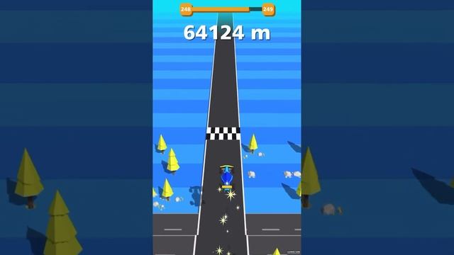 Traffic Run Game Android/iOS - Monster Jeep vs Train Crashes Levels 242-251 Part 20 смотреть онлайн