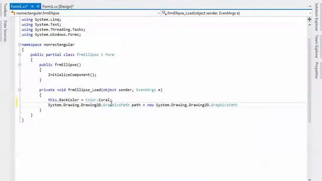 Session No 37 How to create a nonrectangualr Form in C# смотреть онлайн