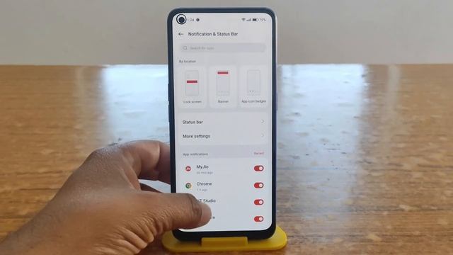 How to enable status bar icons in realme 2023 | apps notification not showing in status bar смотреть онлайн