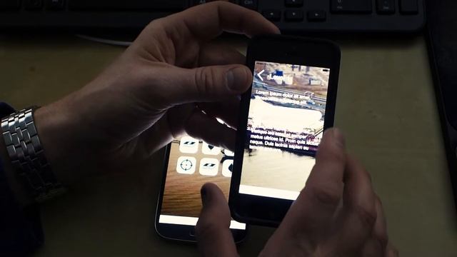 Parallax UI in HTML/PhoneGap смотреть онлайн