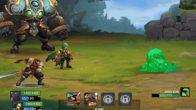 Battle Chasers: Nightwar - iOS / Android Gameplay Walkthrough Part 2 (by HandyGames) смотреть онлайн