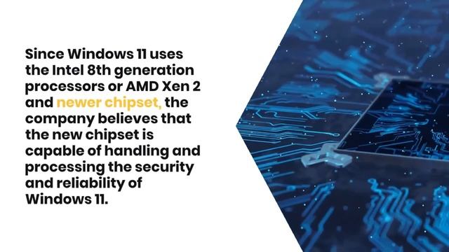 Windows 11 requirements cannot be bypassed for installation on older chipsets смотреть онлайн