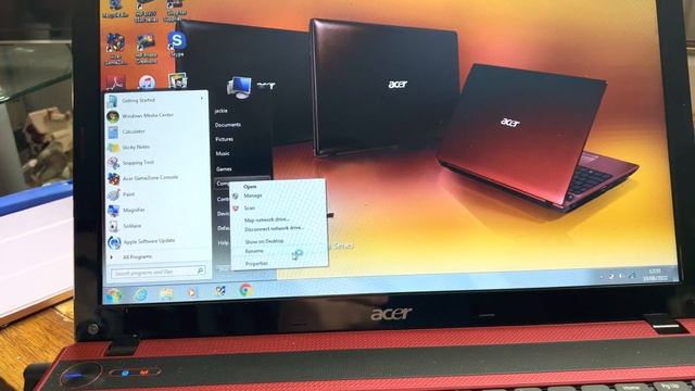 2011 Acer Aspire 5742 running on windows 7 home premium смотреть онлайн