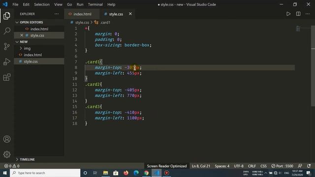 How To Make Our Services Part of Website in HTML and CSS.| смотреть онлайн