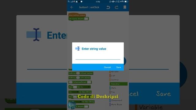 Cara Membuat Share Button - Sketchware Tutorial #1