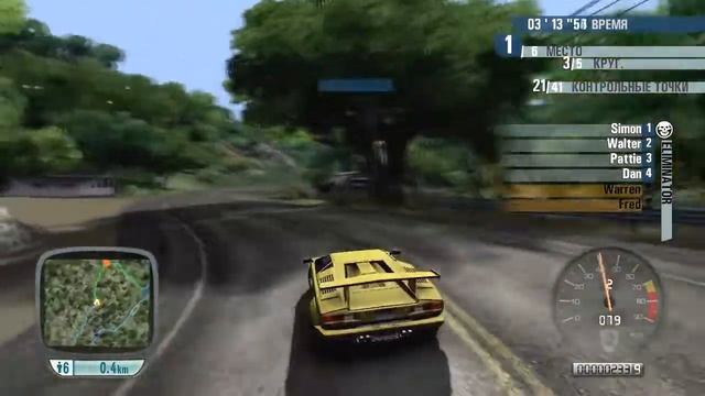 TDU - Lamborghini Countach 25th Anniversary, D3 - Должен остаться только один