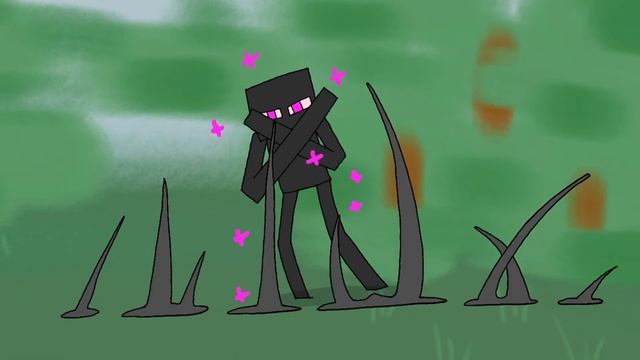Nightmare!Sans vs Enderman Fight Scene смотреть онлайн