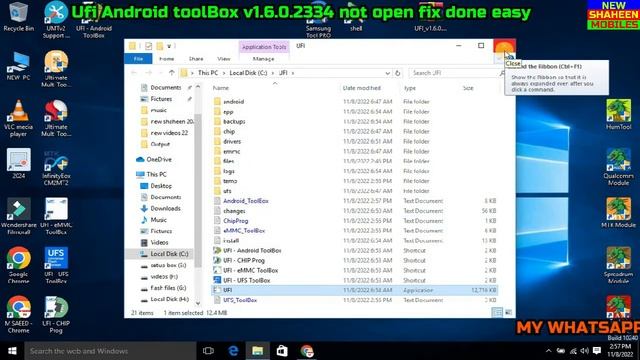 Ufi Android toolBox v1.6.0.2334 not open fix done easy смотреть онлайн