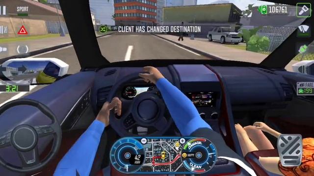 Jaguar F-Type Taxi Private - Taxi Sim 2020 ! Driving Los Angeles City Driving Car-Android Gameplay смотреть онлайн