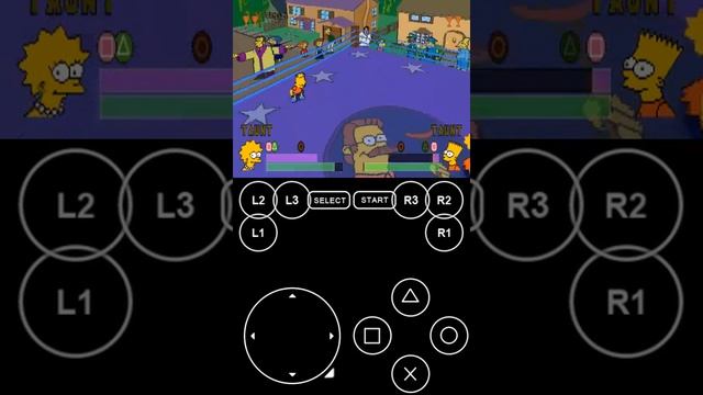 PS1 on Android | The Simpsons Wrestling | FPse for Android смотреть онлайн