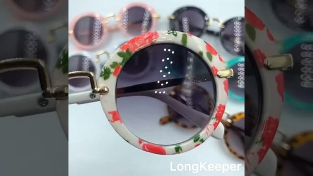 Longkeader 2020 детские солнцезащитные очки для девочек бренд кошачий глаз uv400 линзы милые оттенк смотреть онлайн