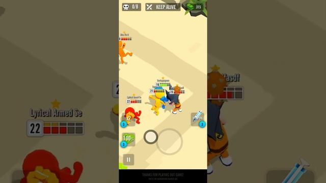 Stickman 3D - Street Gangster #4 (by OneSoft Global PTE. LTD.) - Android Game Gameplay смотреть онлайн