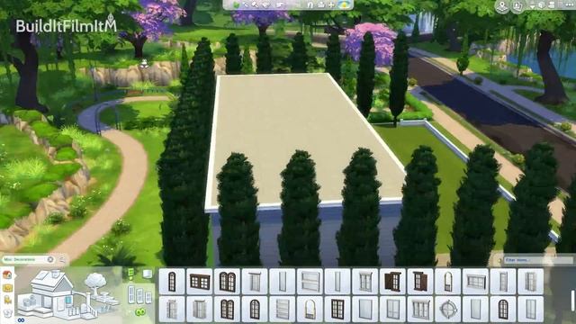 The Sims 4 House Building - Casa Sulla Morella With SpringSims