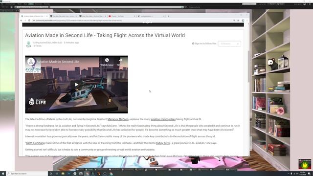 Second Life's Lab Gab - Interview with Draxtor! смотреть онлайн