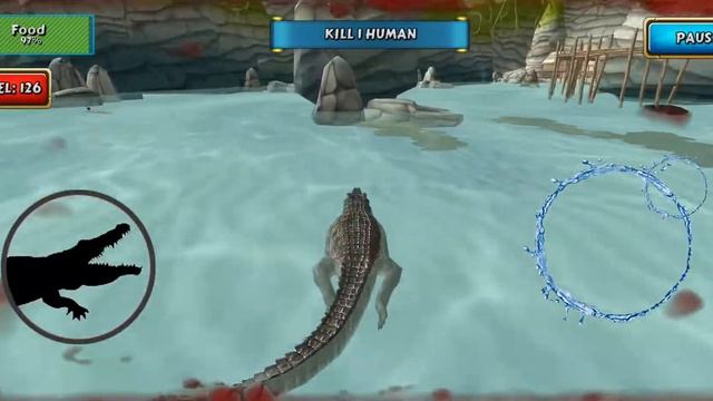 Crocodile Simulator Beach Hunt Android Gameplay #10 (LEVEL 121-133) смотреть онлайн