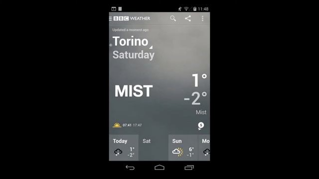 BBC Weather for Android unboxing смотреть онлайн