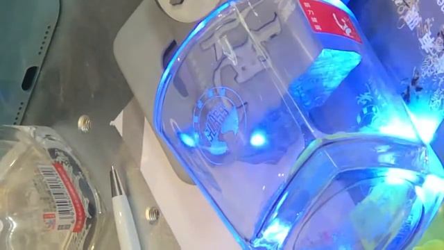 Water Cooling 5W UV Laser Marking On Glass Cup