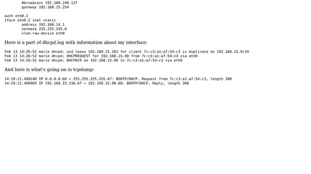 Using isc-dhcp-server to allocate addresses from subnet different from server subnet смотреть онлайн
