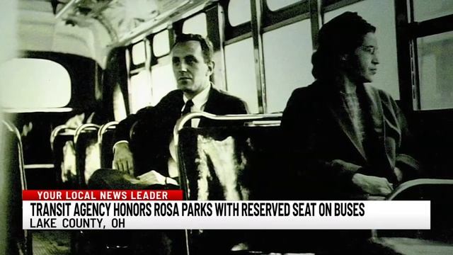 Transit agency honors Rosa Parks with reserved seat on buses смотреть онлайн