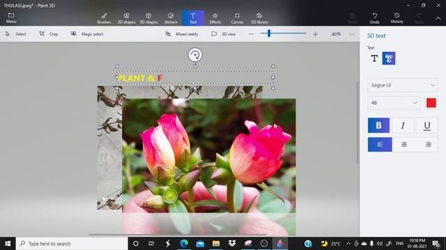 PAINT 3D PICTURE ANIMATION смотреть онлайн
