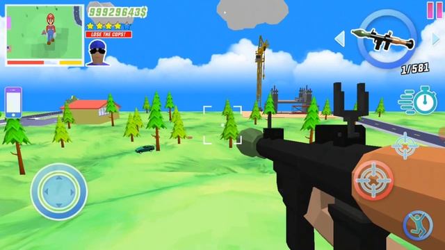 DAYCARE ATTENDANT IN DUDE THEFT WARS - FNAF SECURITY BREACH ANIMATRONICS | Android Gameplay HD смотреть онлайн