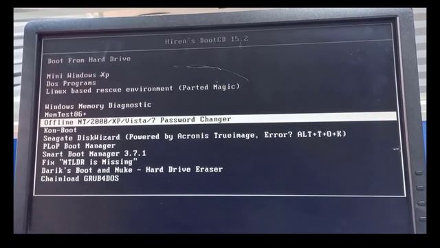 How to Reset or Remove Windows 10 Forgotten Password With Hiren's BootCD Without Losing Data in 202 смотреть онлайн
