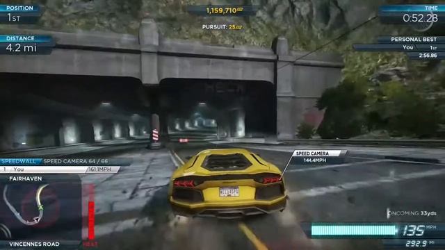 Need For Speed Most Wanted: Lamborghini Aventador Vs Lexus LFA