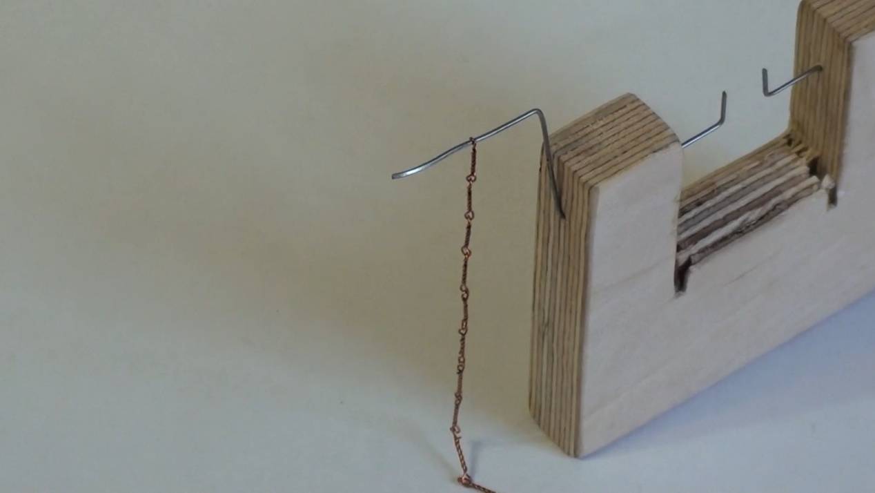 Станок для плетения цепочек смотреть онлайн