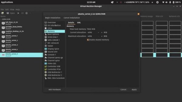 Virtual Machines in Linux | Virtual Machine Manager | Ubuntu Server VM