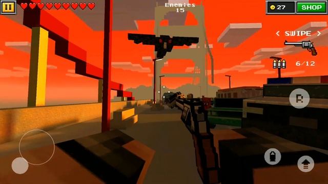 Pixel Gun 3D - OLD Gameplay Walkthrough Part 5 - Bridge Mission (Android Games) смотреть онлайн