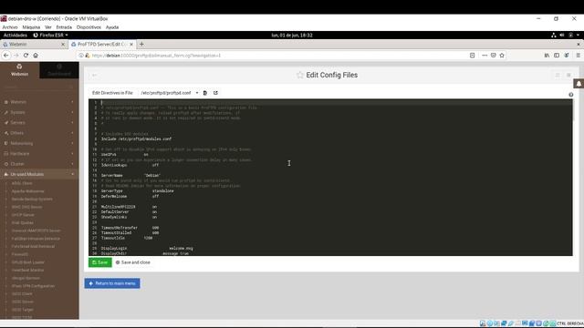 FTP WEBMIN смотреть онлайн