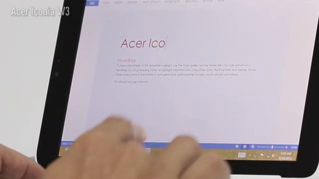 Acer Iconia W3: Perangkat Windows 8" Pertama di Dunia смотреть онлайн