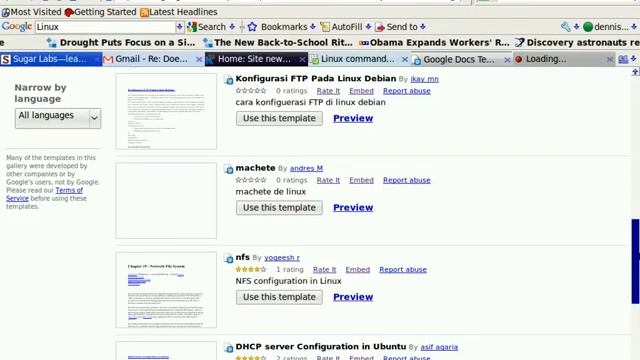 google templates and linux смотреть онлайн