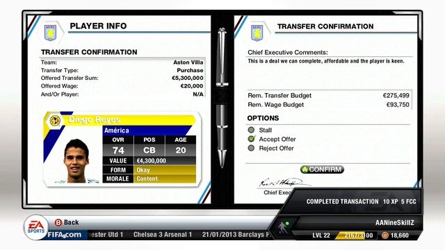 Transfer Window Part 4!! - FIFA 13 смотреть онлайн