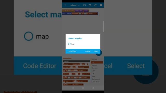 Custom spinner in sketchware | تخصيص spinner смотреть онлайн