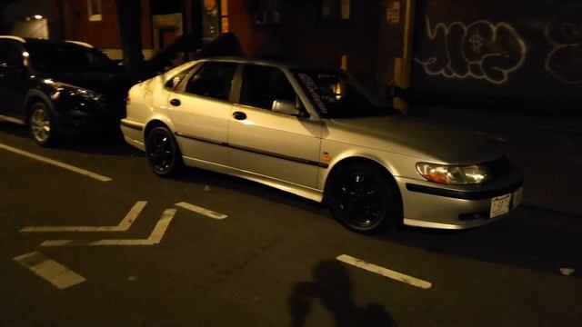 2000 Saab 9-3 SE Turbo Blacked Out. смотреть онлайн