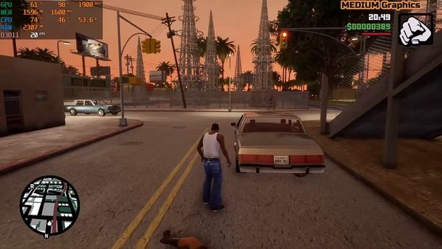AMD Ryzen 5 5600G -- GTA Triology FPS Test in all Graphics Setting~~ (No GPU) смотреть онлайн